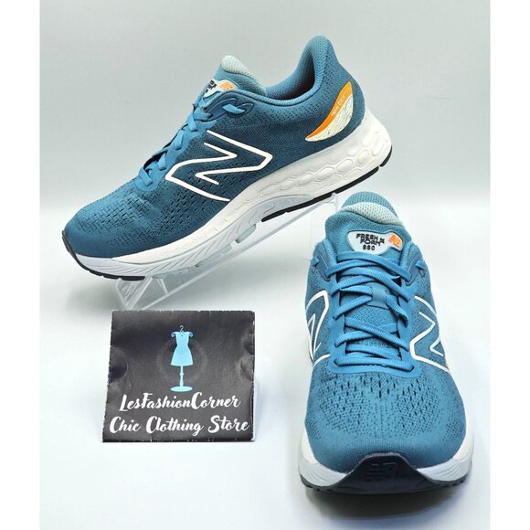 New Balance Other - New Balance Men's Blue White Fresh Foam 880 V11 Running Athetic Shoes Sz 10 2651